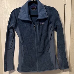 Patagonia Women's Blue Full-Zip “Better Sweater” Jacket